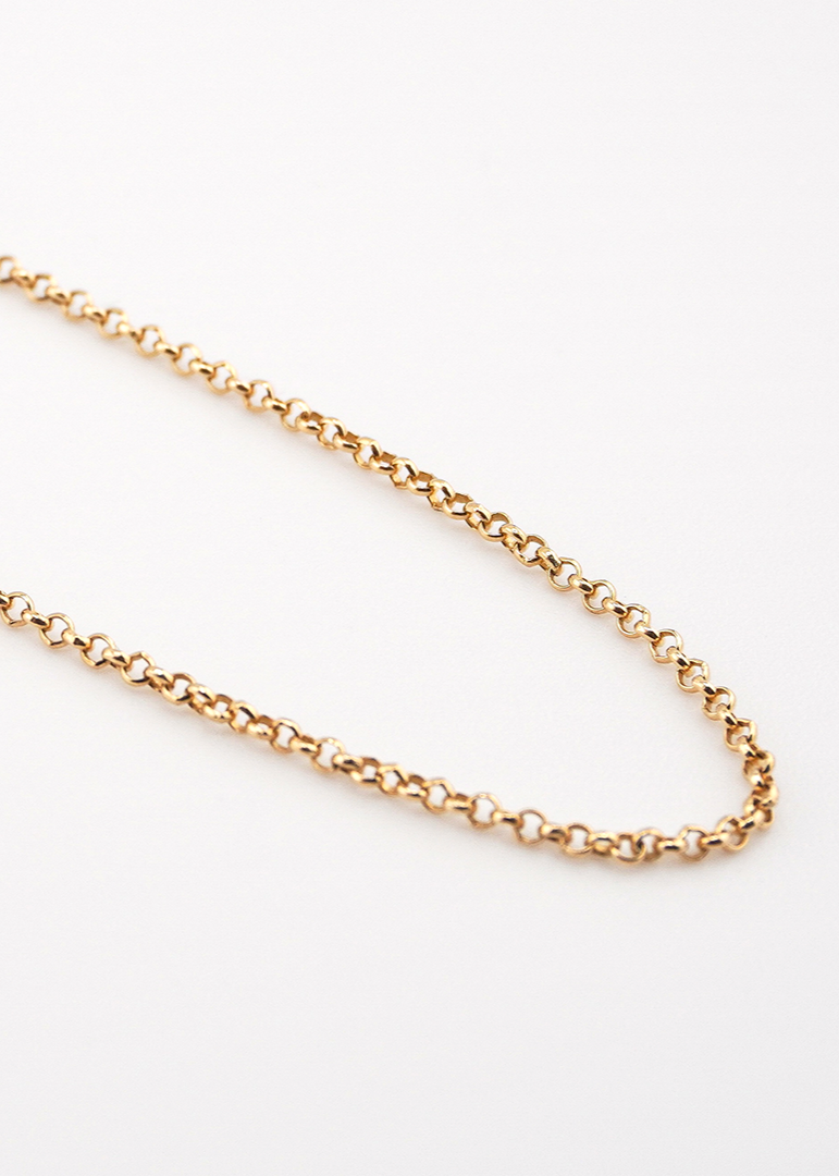 Belcher Oval Necklace